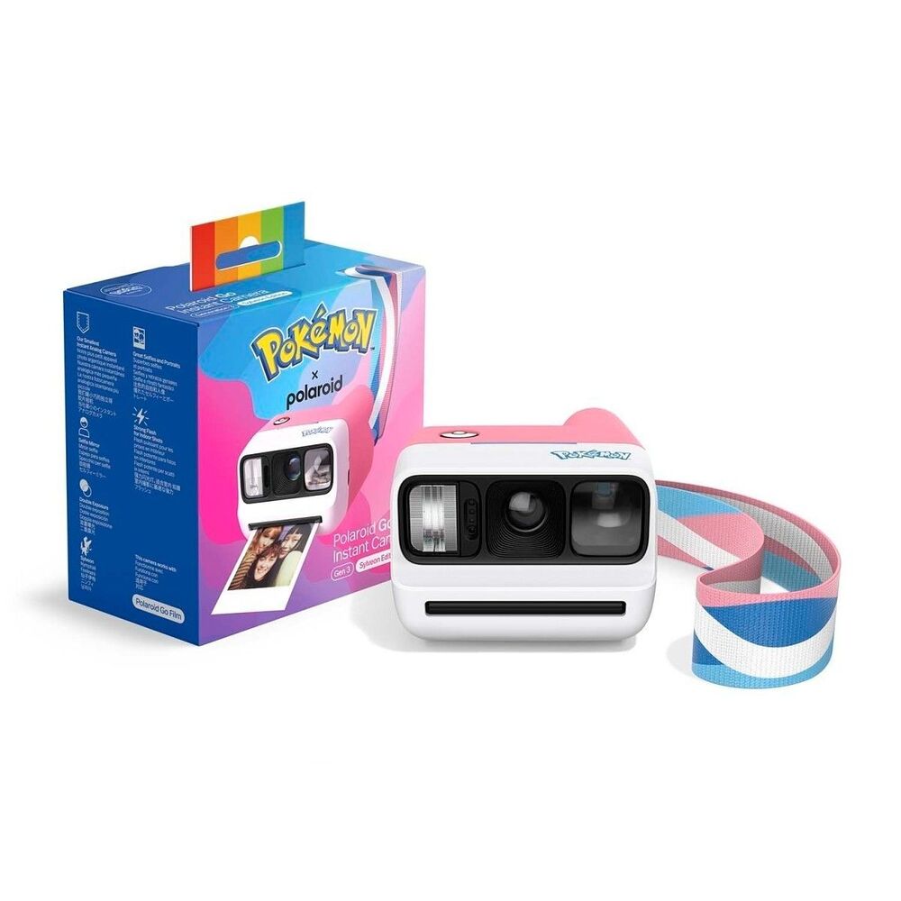 Polaroid Go Gen3 Mini Instant Camera - Sylveon Special Design Oct 6 PRESALE